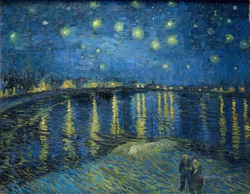  Noche Pintura - La noche estrellada 2 Vincent van Gogh